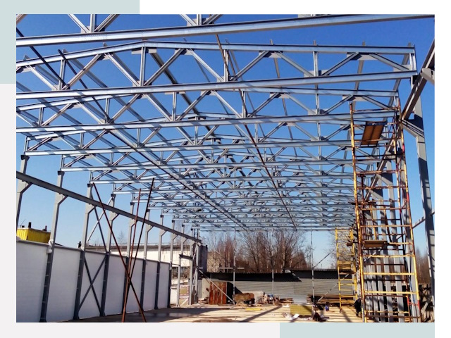 Строительство цехов в Вязники от 641 руб. под ключ