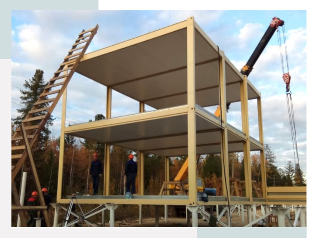 Строительство модульных здания Вязники