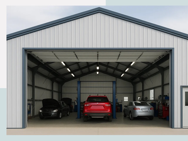 Ангары из сэндвич панелей от 641 руб. в Вязники