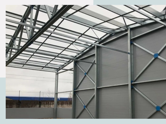 Каркасные ангары от СтальСтрой-Взн по цене от 641 руб.