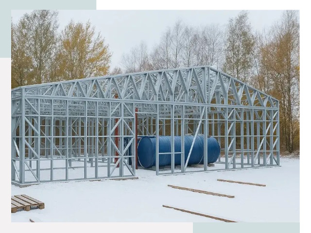 Металлические ангары в Вязниках