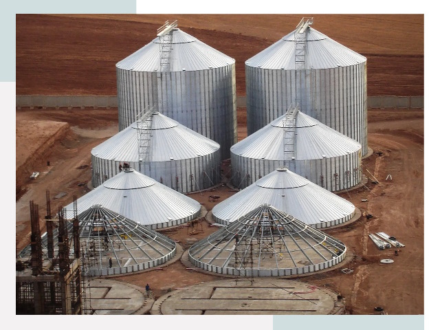 Строительство зерновых силосов в Вязниках