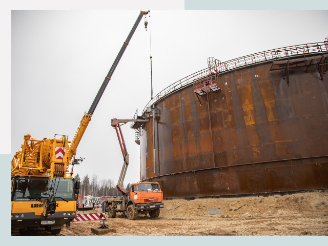 Монтаж резервуаров в Вязниках от 641 руб. за м³