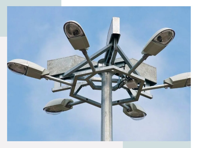 Монтаж осветительных мачт в Вязниках