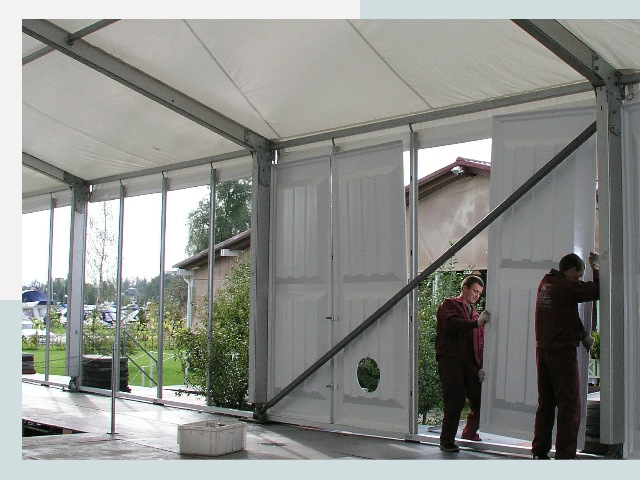 Быстро сборные шатры в Вязники от 641 руб. за м²