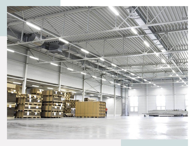 Освещение ангаров в Вязниках