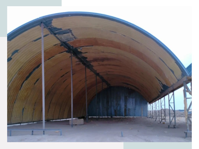 Реконструкция ангаров в Вязниках