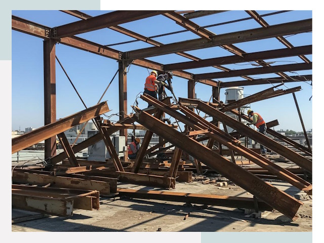 Демонтаж металлоконструкций в Вязниках от 641 руб.