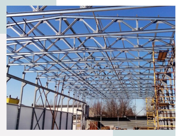 Металлокаркасы для складов в Вязниках